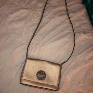 Rose Gold Kate Spade satchel